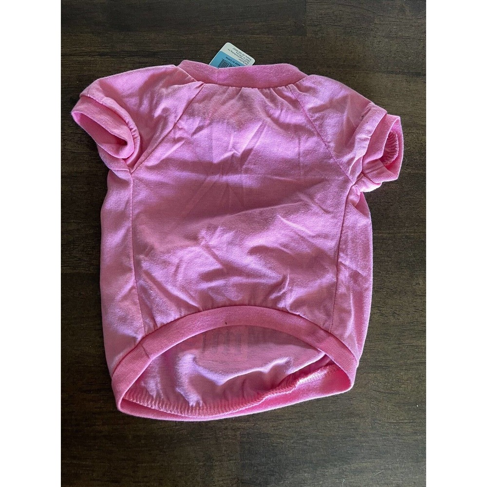Great Choice Doggy T-shirt Size Medium Pink “Rules Don’t Apply To Me” NEW - Picture 2 of 7